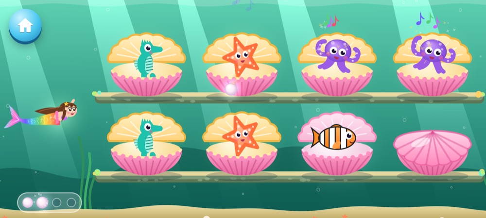 Shell Match: a memory game with clam shells